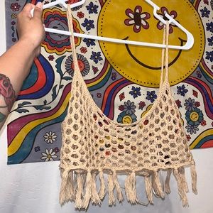 Medium crochet crop top !